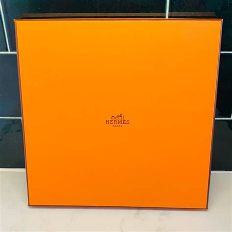 hermes scarf in tube box|empty Hermes boxes.